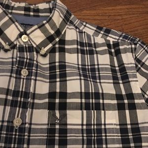 American Eagle Plaid Button Down Shirt